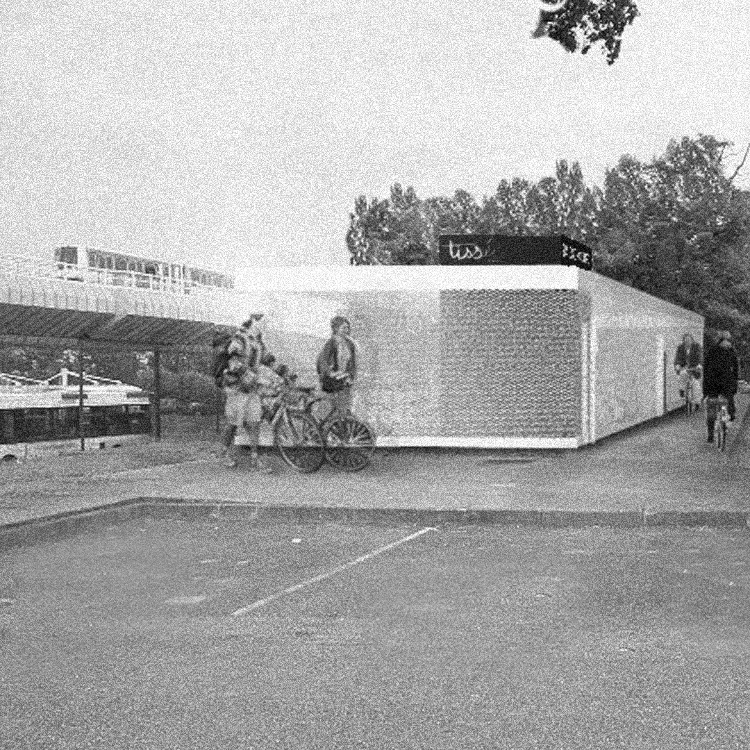 Parking modules at the Bicycle-Metro